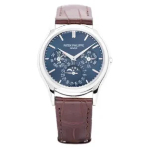 Perpetual Calendar Platinum Blue Dial 5140P