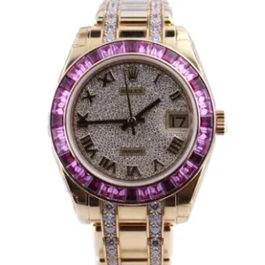 Rolex Pearlmaster 34mm Paveè Diamond 2018