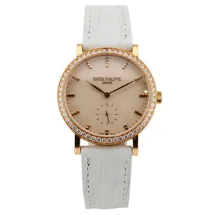 Patek Philippe Calatrava Ladies - Pink Gold Diamonds - 7120R-001